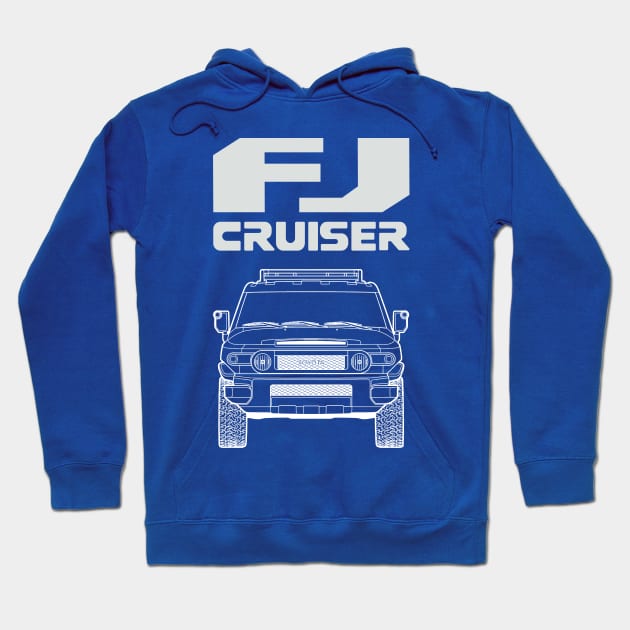 FJ Cruiser Hoodie by FurryBallBunny